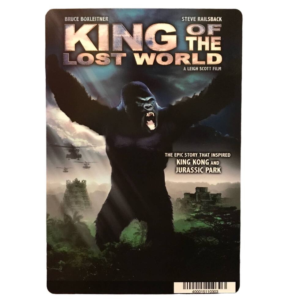 Mini Movie Poster - King of the Lost World - Art Home Office Decor Fits A5 Frame